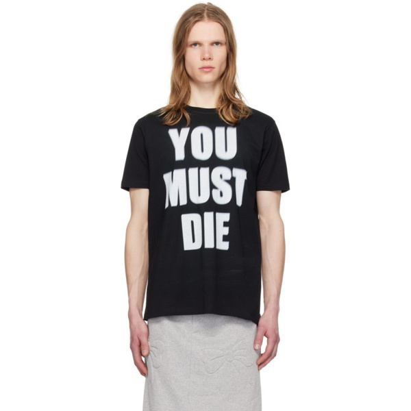  애슐리 윌리엄스 Ashley Williams Black Die T-Shirt 241927M213001