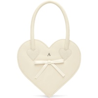 애슐리 윌리엄스 Ashley Williams SSENSE Exclusive White Heart Bag 242927F048000