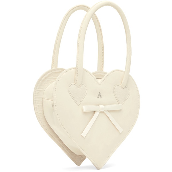  애슐리 윌리엄스 Ashley Williams SSENSE Exclusive White Heart Bag 242927F048000