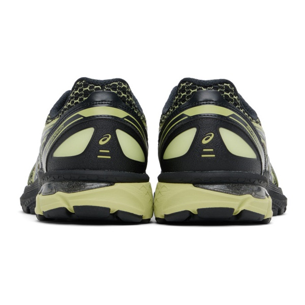  Asics Black & Green US4-S Gel-Terrain Sneakers 241092M237099
