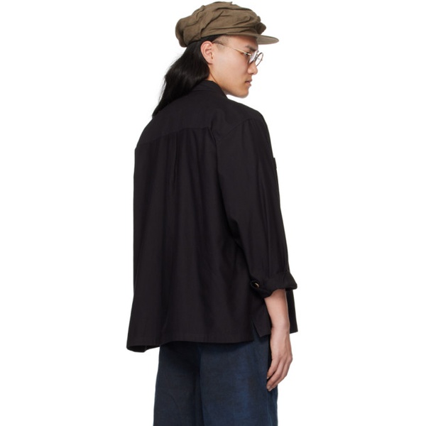  Aviva Jifei Xue Black Double Pocket Shirt 241201M192004