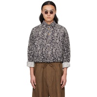 Aviva Jifei Xue Gray Double Pocket Shirt 241201M192007