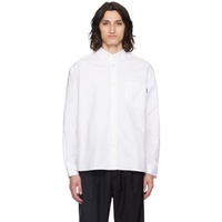 어웨이크 뉴욕 Awake NY White Embroidered Long Sleeve Shirt 241469M192009