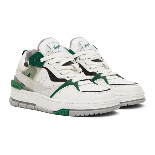  악셀 아리가토 Axel Arigato White & Green Astro Sneakers 232307F127001