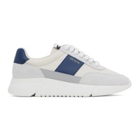 악셀 아리가토 Axel Arigato Beige & Blue Genesis Vintage Sneakers 232307M237047