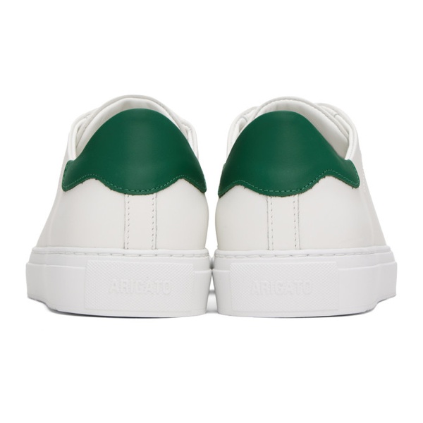  악셀 아리가토 Axel Arigato White & Green Clean 90 Sneakers 241307M237027