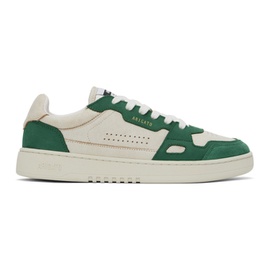 악셀 아리가토 Axel Arigato Beige & Green Dice Lo Sneakers 241307M237052