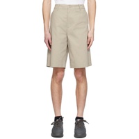 악셀 아리가토 Axel Arigato Beige Axis Shorts 241307M193003