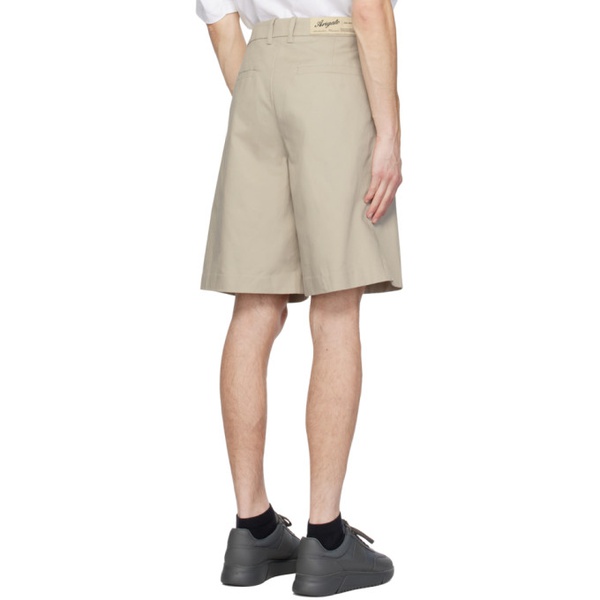  악셀 아리가토 Axel Arigato Beige Axis Shorts 241307M193003