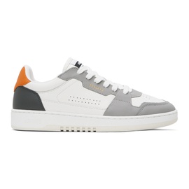 악셀 아리가토 Axel Arigato White & Gray Dice Lo Sneakers 241307M237099