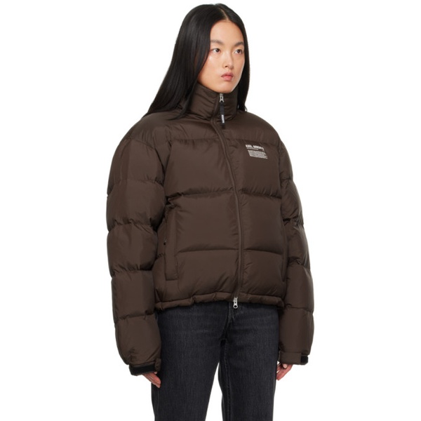  악셀 아리가토 Axel Arigato Brown Observer Down Jacket 232307F061000