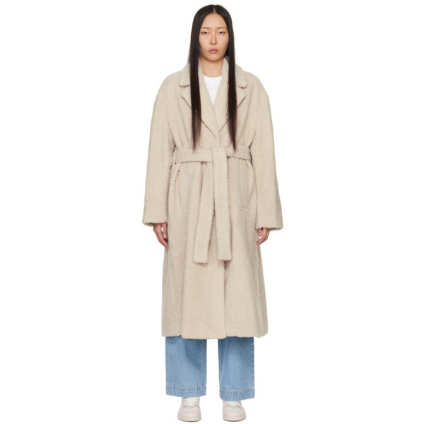  악셀 아리가토 Axel Arigato 오프화이트 Off-White Eden Faux-Shearling Coat 232307F059000