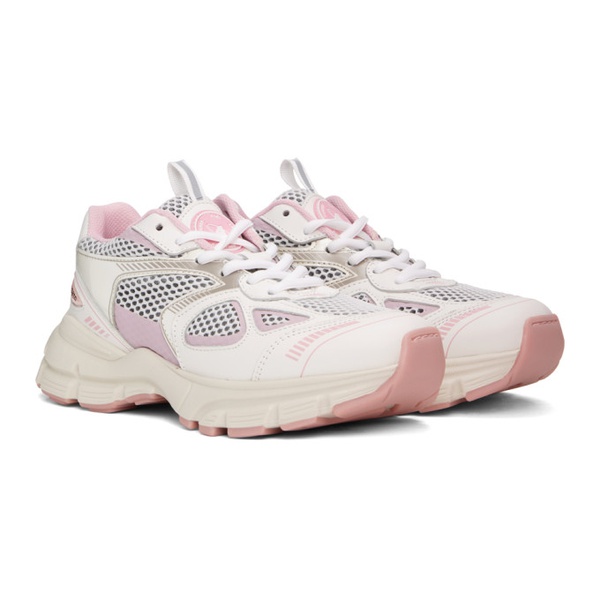  악셀 아리가토 Axel Arigato White & Pink Marathon Sneakers 231307F128049