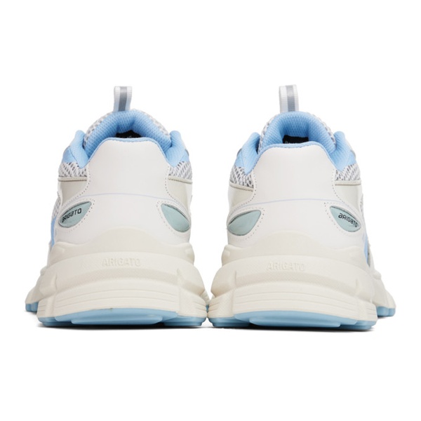  악셀 아리가토 Axel Arigato White & Blue Marathon Sneakers 231307F128048