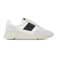 악셀 아리가토 Axel Arigato White & Gray Genesis Vintage Runner Sneakers 222307M237128