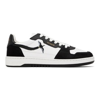 악셀 아리가토 Axel Arigato White & Black Dice Lo Bee Bird Sneakers 242307M237019