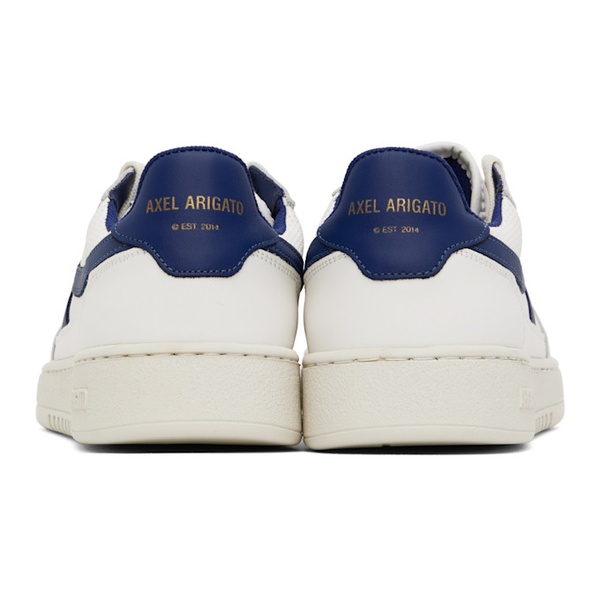  악셀 아리가토 Axel Arigato White & Navy Dice-A Sneakers 242307M237028