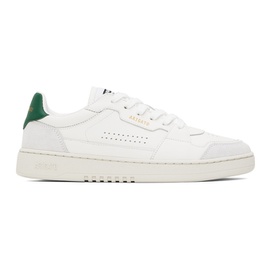 악셀 아리가토 Axel Arigato White & Green Dice Lo Sneakers 242307M237032