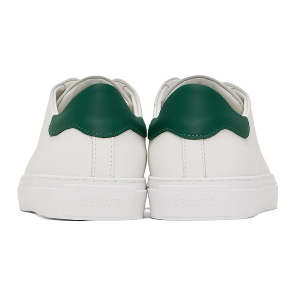  악셀 아리가토 Axel Arigato White & Green Clean 90 Sneakers 242307M237046
