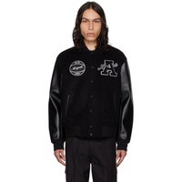 악셀 아리가토 Axel Arigato Black Hudson Bomber Jacket 232307M175000