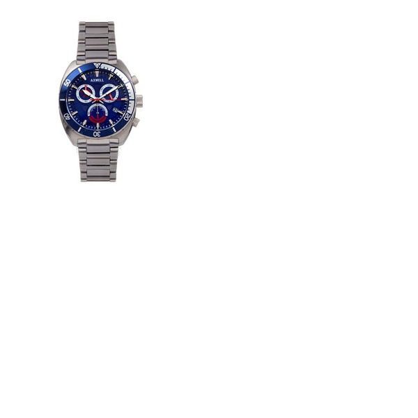  Axwell Minister Chronograph Quartz Blue Dial Mens Watch AXWAW105-4