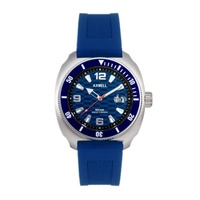 Axwell MEN'S Mirage Silicone Blue Dial Watch AXWAW111-5