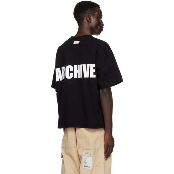  B1ARCHIVE Black Printed T-Shirt 241198M213003