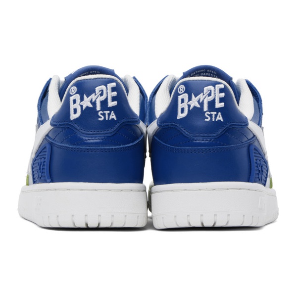  베이프 BAPE Blue SK8 STA #1 Sneakers 231546M237055