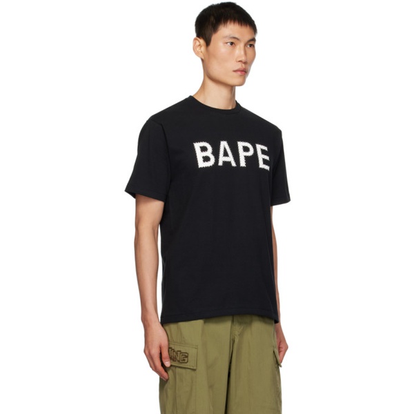  베이프 BAPE Black Crystal T-Shirt 232546M213030