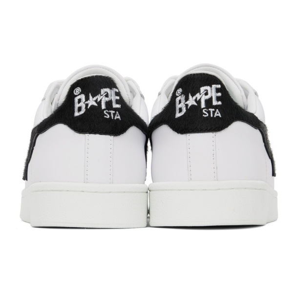  베이프 BAPE White Skull STA #2 M1 Sneakers 232546F128001