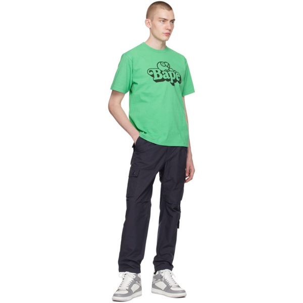  Green Milo On 베이프 BAPE T-Shirt 241546M213031
