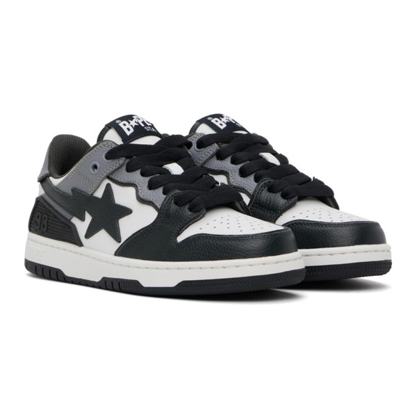  베이프 BAPE Black Sk8 Sta #5 Sneakers 232546F128006