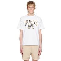 베이프 BAPE White 1st Camo NYC T-Shirt 241546M213200