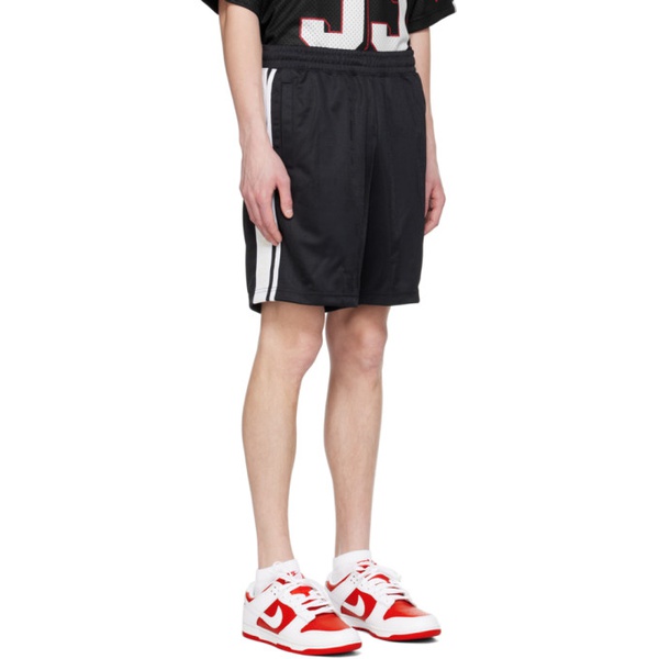  베이프 BAPE Black College Sports Shorts 241546M193006