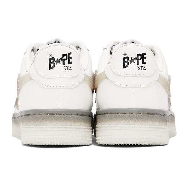  베이프 BAPE White Sta #5 Sneakers 232546F128016