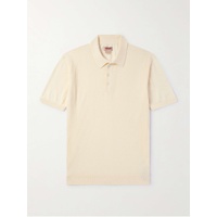 BARACUTA Ribbed Cotton Polo Shirt 1647597332277443