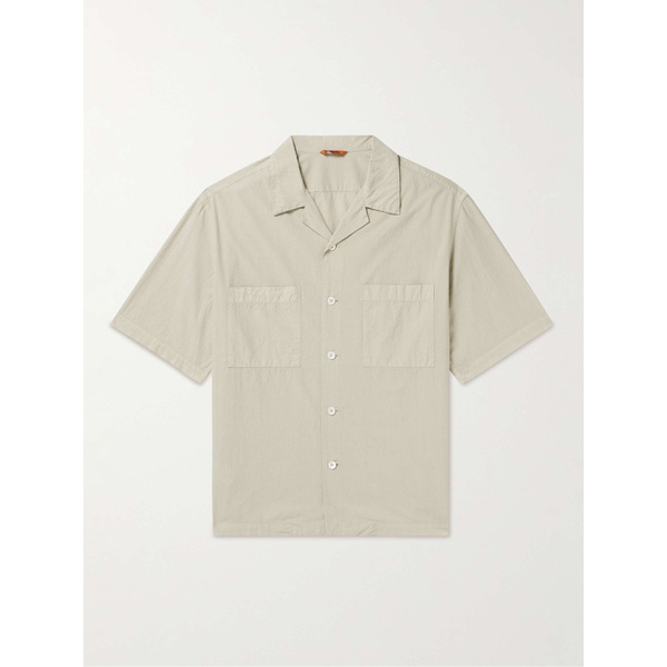  바레나 BARENA Solana Camp-Collar Cotton Shirt 1647597323869177