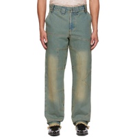 BARRAGAEN Blue B-Bottom Jeans 232532M186004