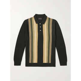 빔즈 플러스 BEAMS PLUS Striped Wool Polo Shirt 1647597319128707