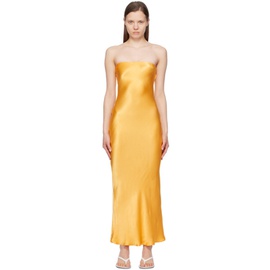 BEC + BRIDGE Orange Moon Dance Maxi Dress 241880F055003