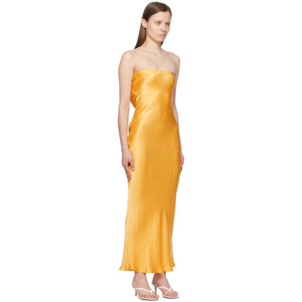  BEC + BRIDGE Orange Moon Dance Maxi Dress 241880F055003