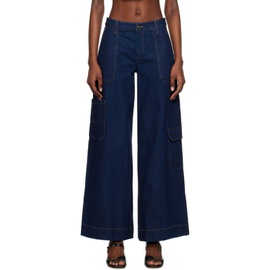 BEC + BRIDGE Blue Roxanne Ultra Wide Jeans 231880F069000