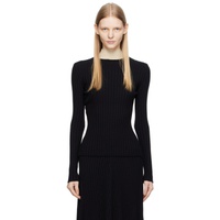 BEVZA Black Colorblocked Turtleneck 232726F099000