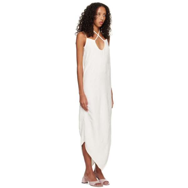  BINYA SSENSE Exclusive White Alba Midi Dress 222557F054004