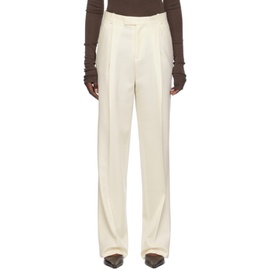 BITE 오프화이트 Off-White Ecole Trousers 241734F087000
