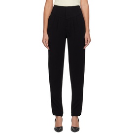 BITE Black Pleated Trousers 241734F087003