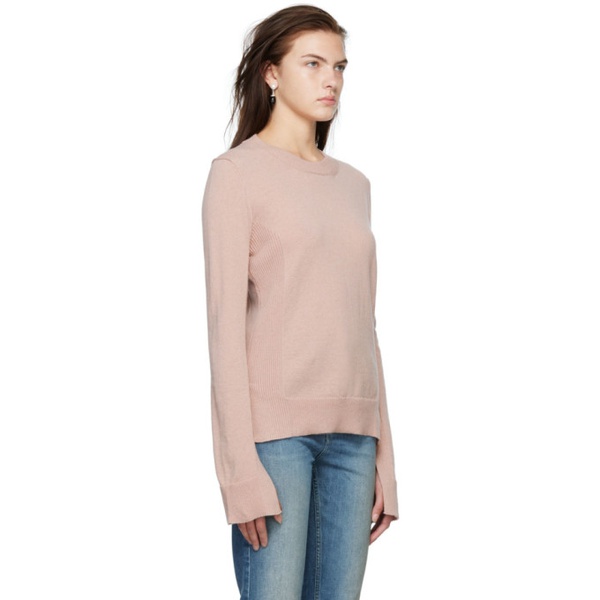  BITE Pink Detailed Sweater 222734F096002
