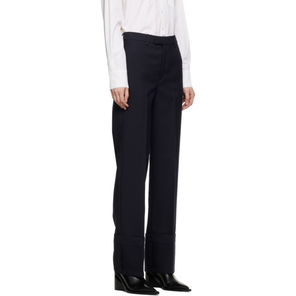  BITE Navy Fold Up Trousers 222734F087002