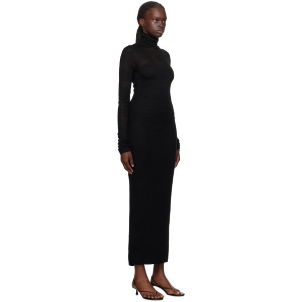  BITE Black Chalet Maxi Dress 232734F055004