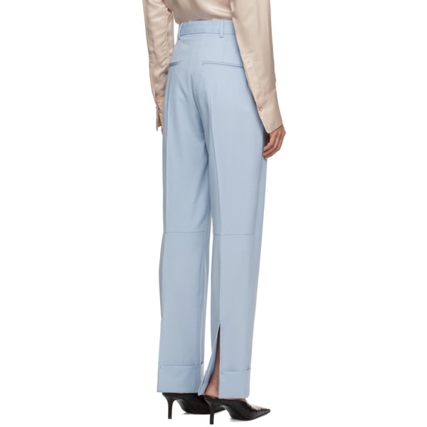  BITE Blue Tailored Trousers 231734F087000